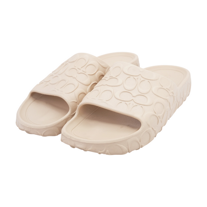 Tan Sport Slide Sandals