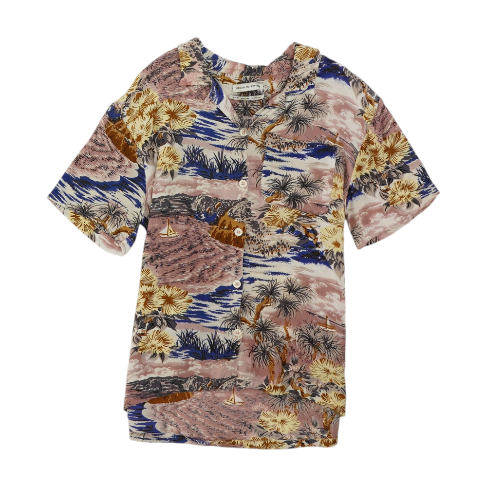 Multi Tropical Button Down