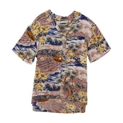 Multi Tropical Button Down