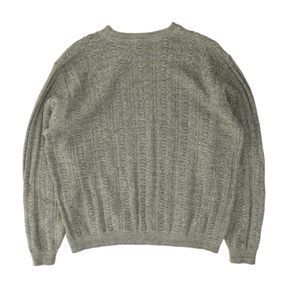 Haggar Gray Solid Pullover Sweater – Image 2