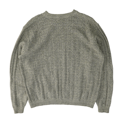 Haggar Gray Solid Pullover Sweater – Image 2