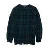 Green Plaid Flannel Button Down
