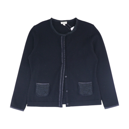 Black Cardigan Sweater