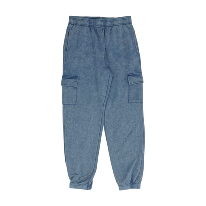 Blue Tapered Pants