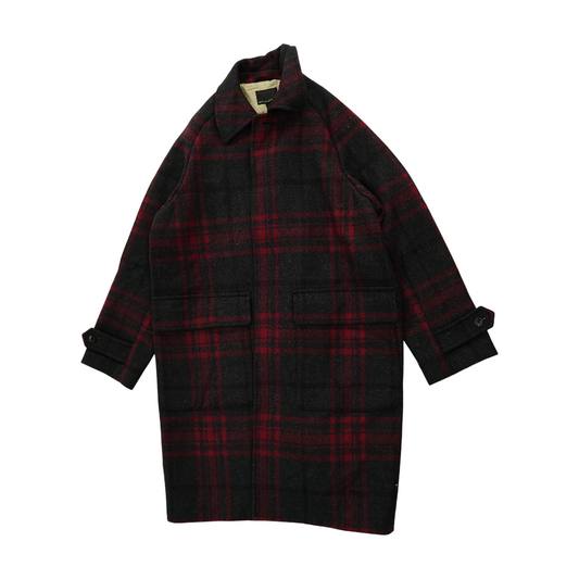 Gray Plaid Coat