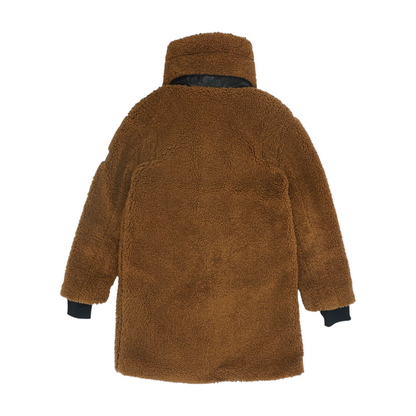Brown Solid Jacket