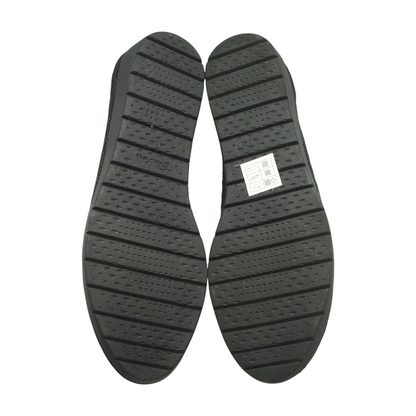 Black Slip-On Flats