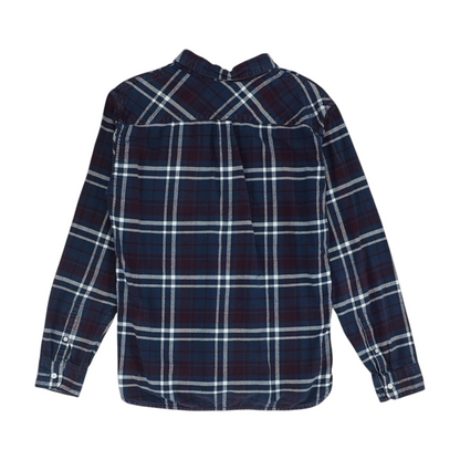 Multi Plaid Flannel Button Down