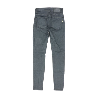 Black Solid Pants