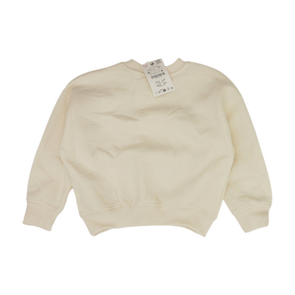 Beige Sweatshirt Pullover