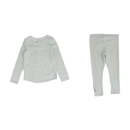 Gray Long Sleeve Set