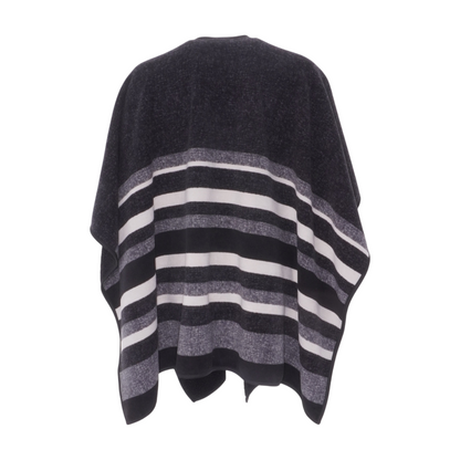 Black Striped Pullover Sweater