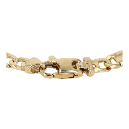18K Yellow Gold Chain Bracelet