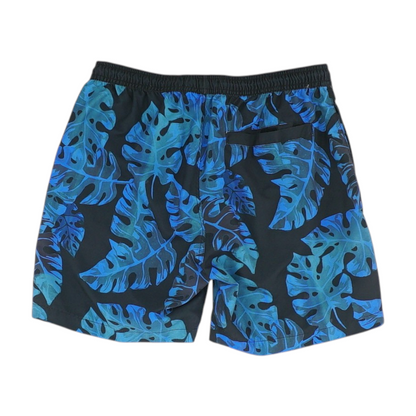 Black Tropical Swim Bottom