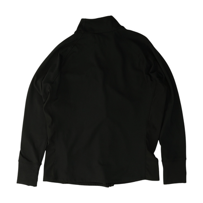 Black Solid Active Jacket