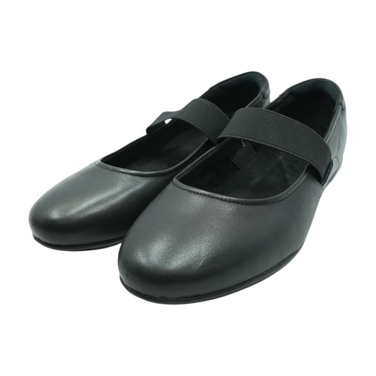 Black Slip-On Flats