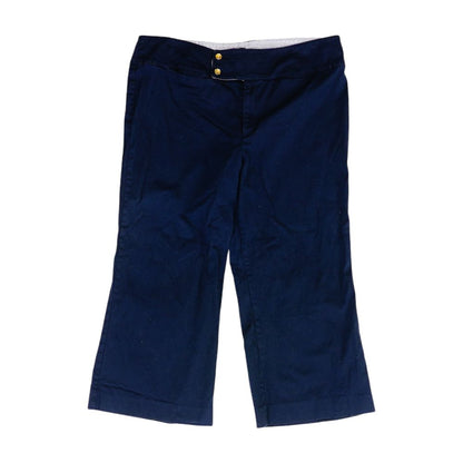 Vintage Navy 2000's Solid Capri Pants