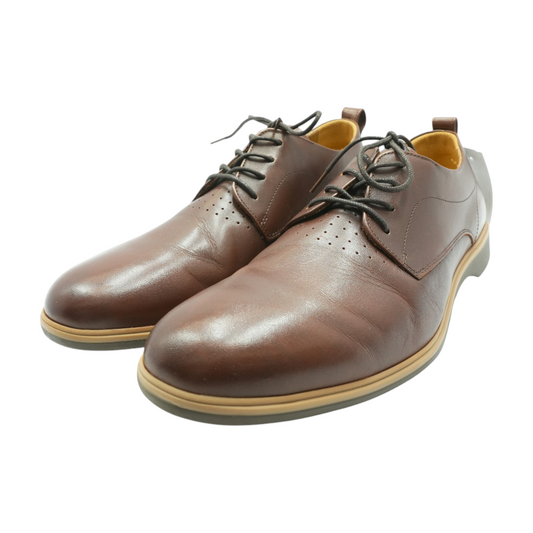Brown Lace-Up Dress Shoes