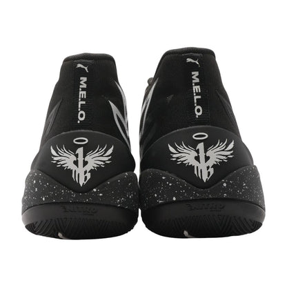 Melo Black High Top Athletic Shoes
