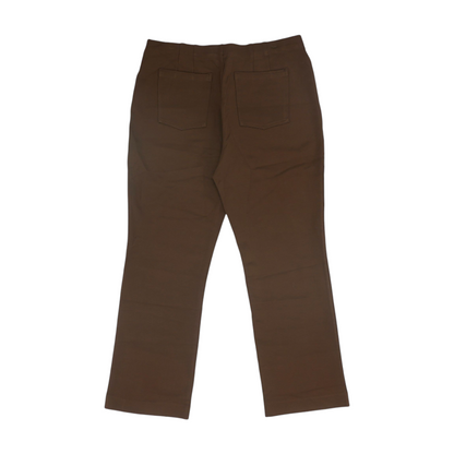 Brown Petite Regular Pants