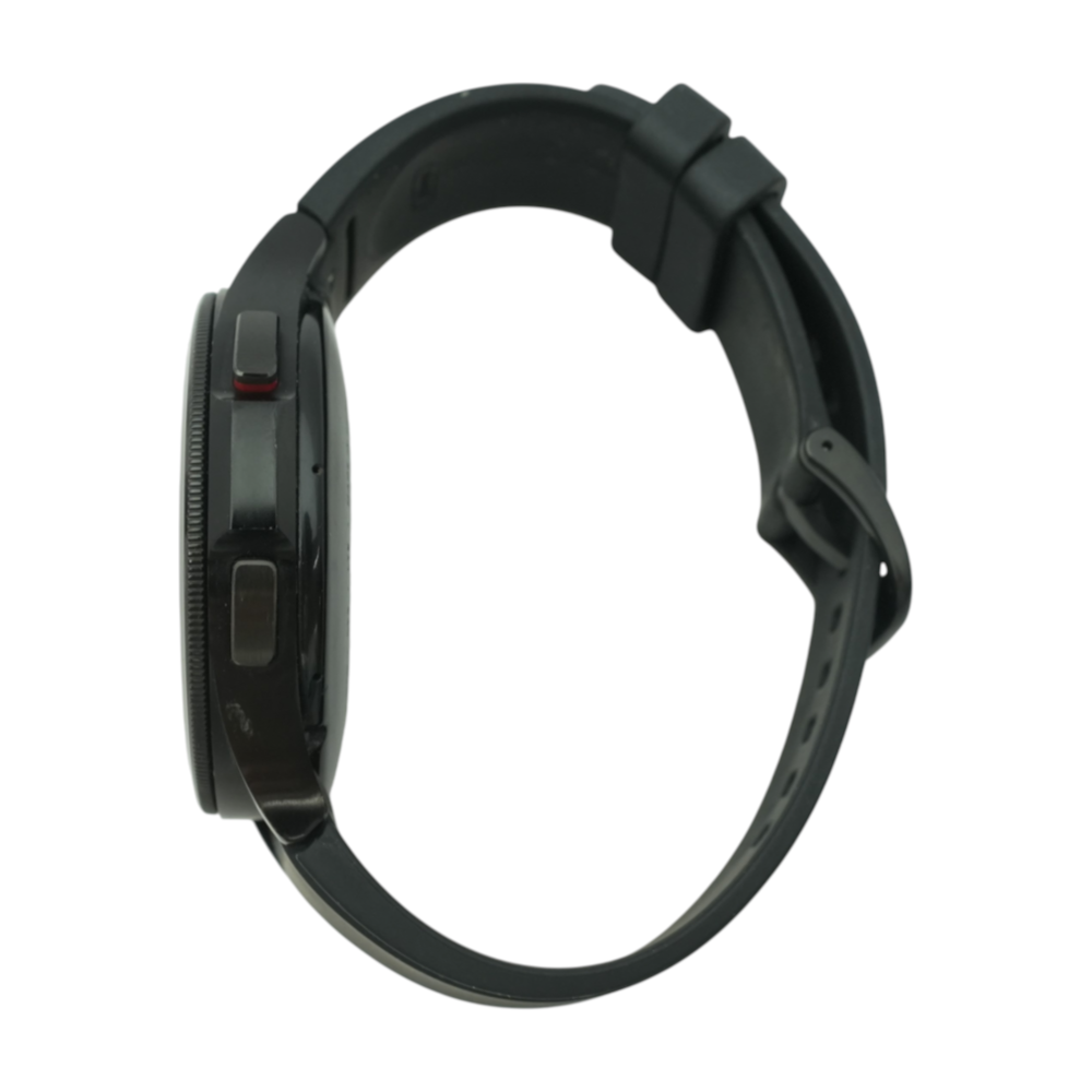 46mm Galaxy Watch4 Classic Black Smartwatch Black Band M/L