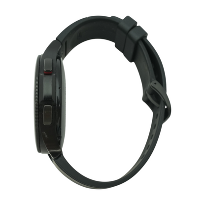 46mm Galaxy Watch4 Classic Black Smartwatch Black Band M/L