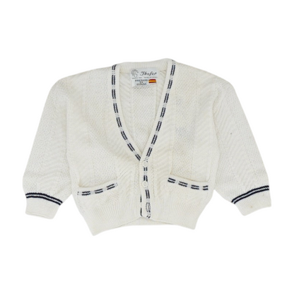 White Cardigan Sweater