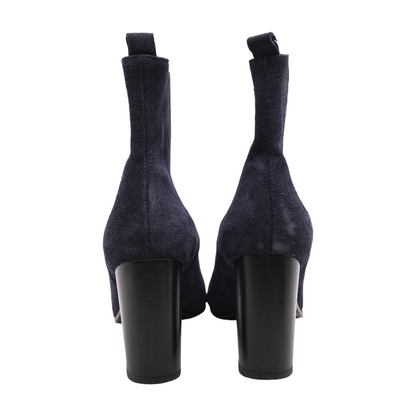 Navy Ankle Boots
