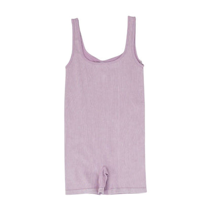 Mauve Solid Jumpsuit