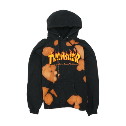 Thrasher Black Solid Hoodie Pullover – Image 1