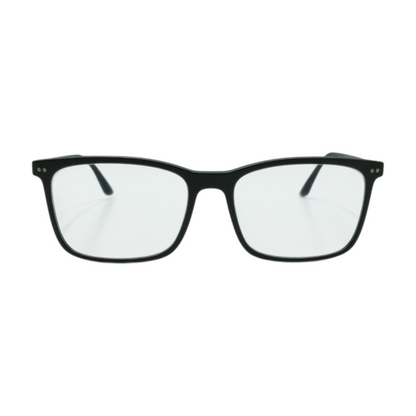 Black AR 7122 Rectangle Prescription Eyewear