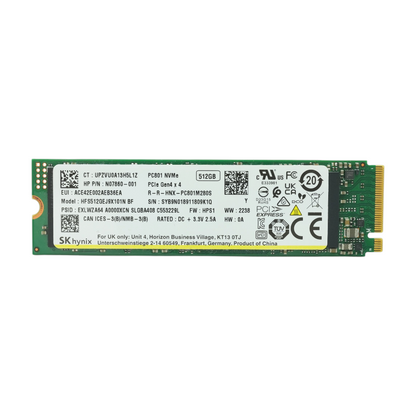 512GB Internal NVMe SSD