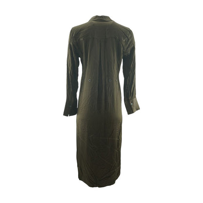 Olive Formal Midi Dress