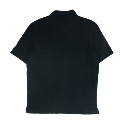 Charcoal Solid Short Sleeve Polo