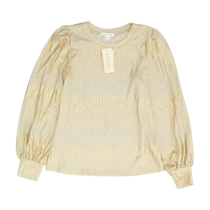 Gold Striped Blouse