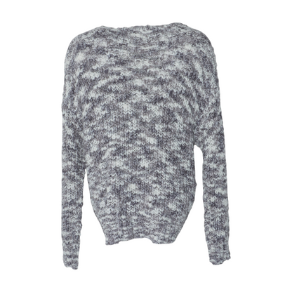 Gray Cardigan Sweater