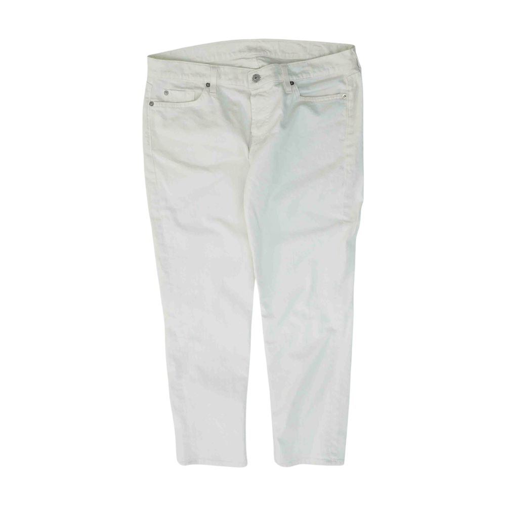 White Regular Jeans