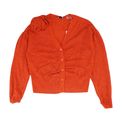Red Cardigan Sweater