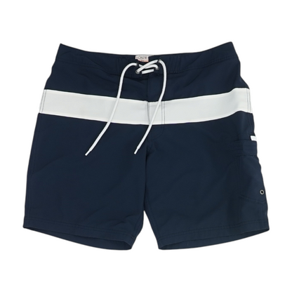 Navy Color Block Swim Bottom