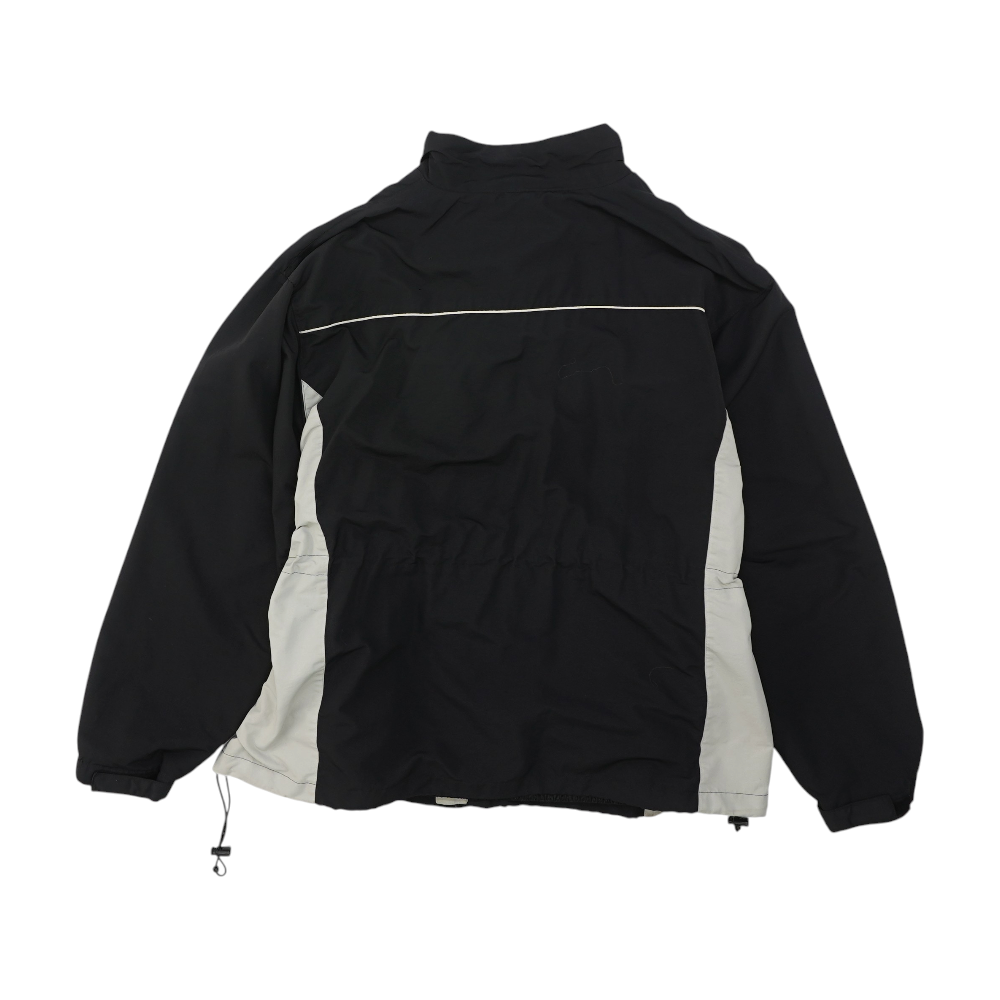 Black Color Block Jacket