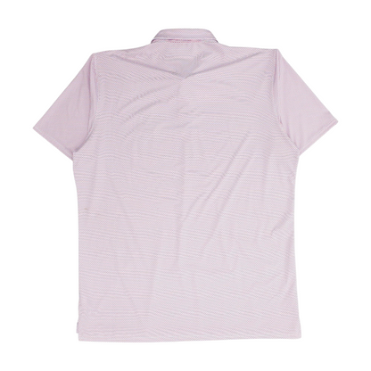 Holderness & Bourne Pink Print Short Sleeve Polo – Image 2