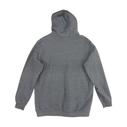 Blue Solid Hoodie Pullover