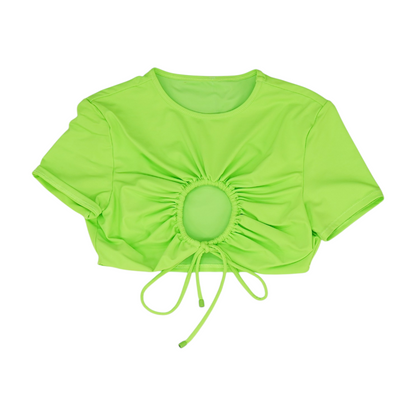 Neon Green Blouse