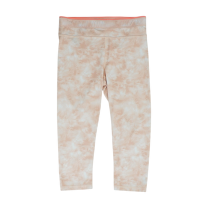 Peach Tie-Dye Active Leggings