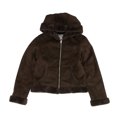 Brown Solid Jacket