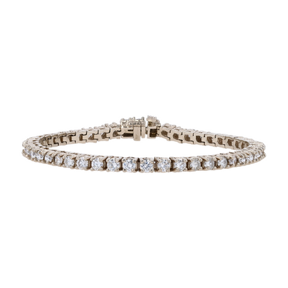 4 3/4 ctw 14K White Gold Diamond Tennis Bracelet