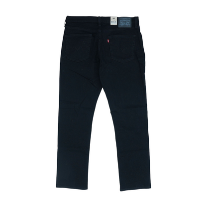 514 Black Straight Jeans