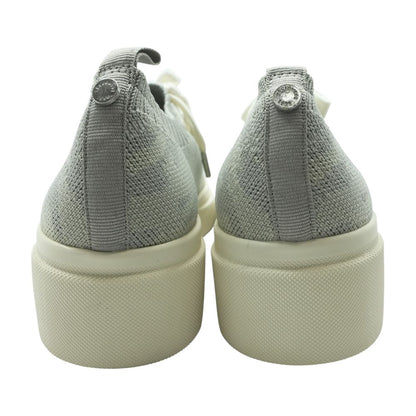Gray Boat Shoe Flats