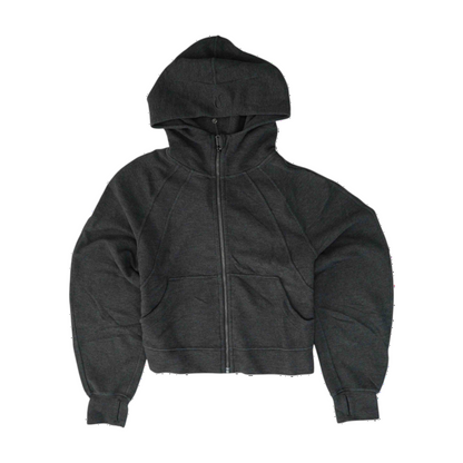 Gray Solid Active Jacket