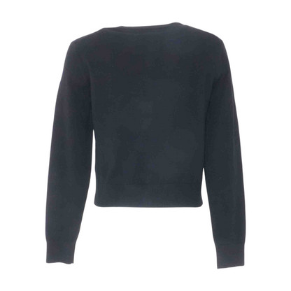 Black Cardigan Sweater